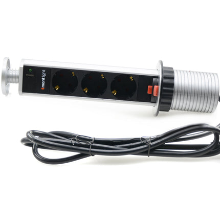 Prizë Tavoline 3 X 220V  | Grey |