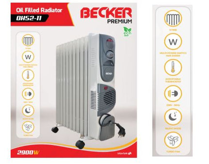 RADIATOR ELEKTRIKE |BECKER 11BRINJESH - OH52-11
