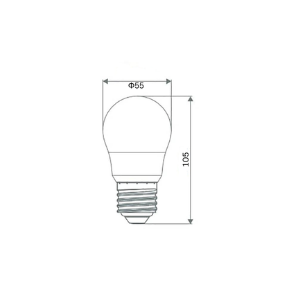 Poqa LED A55 5W MONTLIGHT