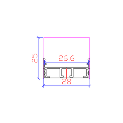 Profil Alumini XT-69