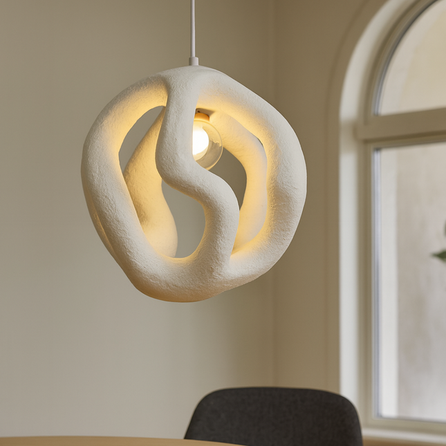 Ndriçues i varur me teksture betoni | Wabi-Sabi 450*500mm |