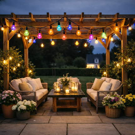 String Lights Multicolor – 5m me 5 Poqa