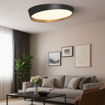 Ndriçues LED Asimetrik 50cm | BM8020-BK+GD |