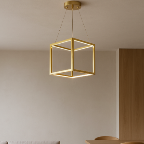Ndriçues i varur katror LED 30X30CM | MO107-20 GD |