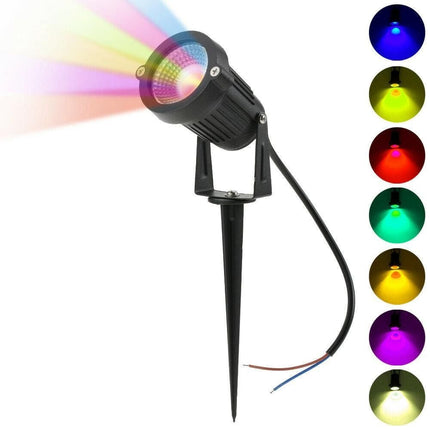 Dritë Toke 5W RGB me Telekomandë | IP67