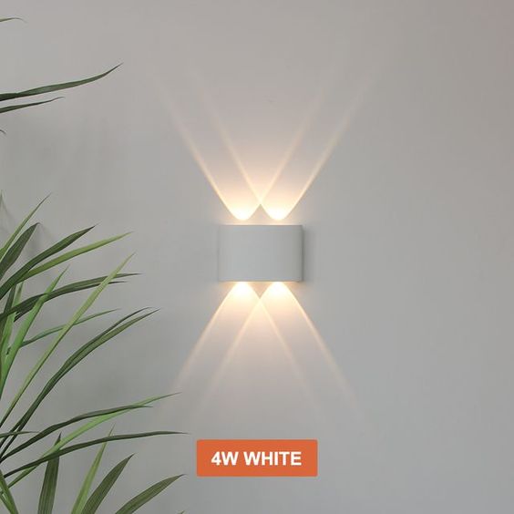 Ndriçues Muri LED 4 × 1W | IP65 | 3CCT |