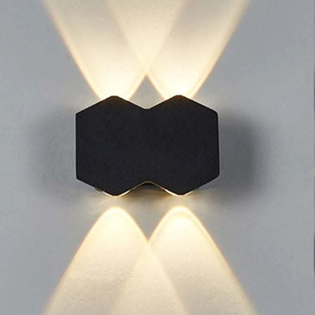 Ndriçues Muri LED 4 × 1W | IP65 | 3CCT |