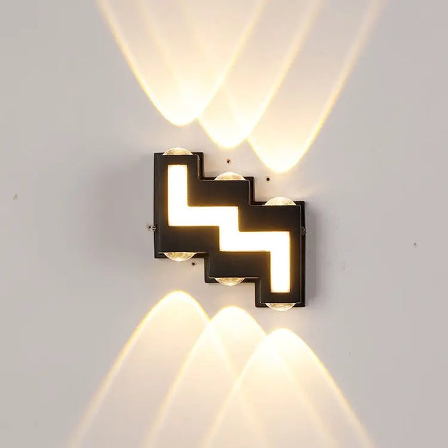 Ndriçues Muri LED 6×1W + 3W | 3CCT | IP65